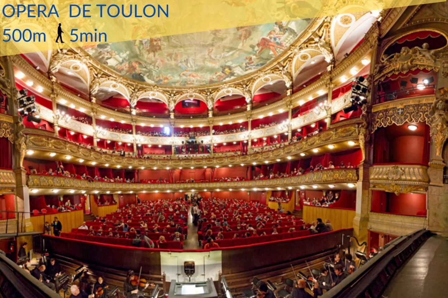 #3 Toulon Centre, Balcon, Lumineux, Stationnement Facile, Tout Confort Екстер'єр фото
